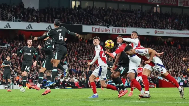 Đội hình Liverpool gặp Arsenal 01