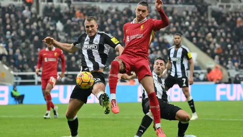 Đội hình Newcastle gặp Liverpool 02