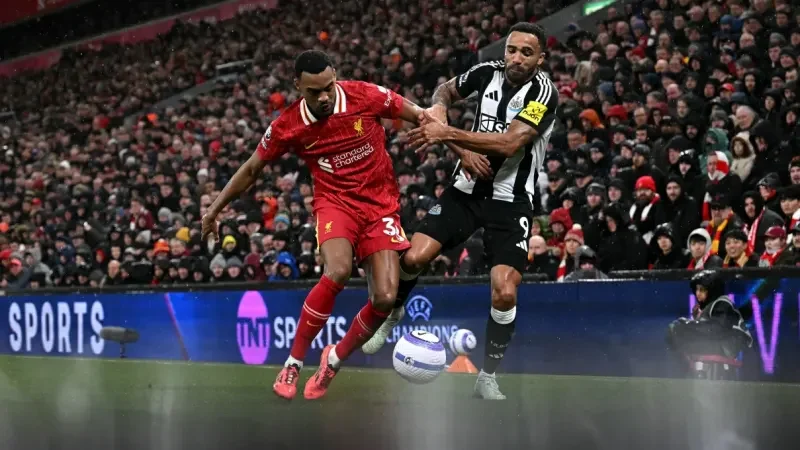 Đội hình Newcastle gặp Liverpool 03